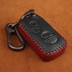 CS007116 Key Rings For TOYOTA 4 bt Car Key Leather Case For TOYOTA Avalon Camry Corolla Highlander Hybrid RAV4 Sequoia Venza Prius