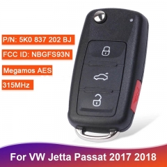 CN001135 5K0837202BJ Für VolksWagen Jetta Passat 2017 2018 MQB NBGFS93N Megamos ...