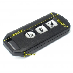 CS003047 Funda con botones para mando a distancia de motocicleta, carcasa inteligente sin llave para Honda PCX 2/3, 150, SH125, SH130, SH300, Forza 1