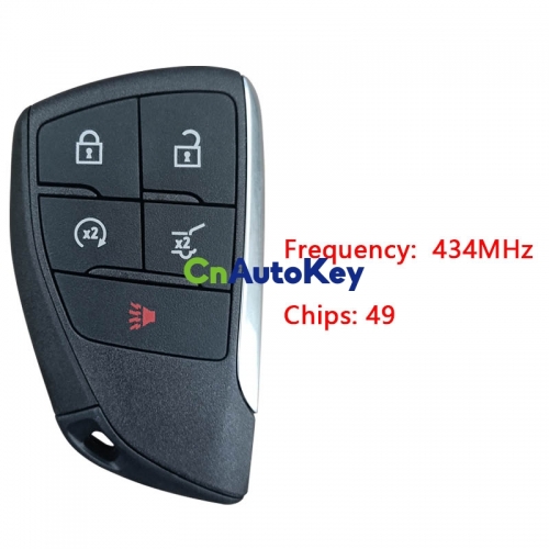 CN013021 2020 Buick 5-Button Smart Key 434MHZ 49 chip PN HUFGM2718