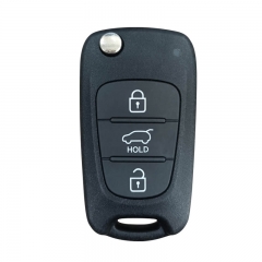 CN020095 Genuine Hyundai i30 3 Buttons Flip Remote Key 2012+ 433MHZ 4D60 Chip RKE-4F04(GD) 95430 A5100