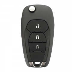 CN014090 3 Button Remote For 2015+ Chevrolet Cruze Flip Key 434Mhz 46 chips HU100 Blade Key