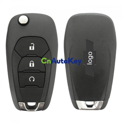 CN014090 3 Button Remote For 2015+ Chevrolet Cruze Flip Key 434Mhz 46 chips HU100 Blade Key