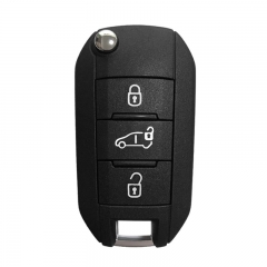 CN088007 OEM Flip Key for Vauxhall Vivaro 2019+ Buttons: 3 / Frequency: 434MHz / Transponder: HITAG AES/ Blade signature: HU83 / Part No : 6 232 270