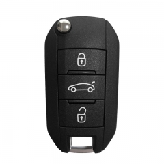 CN028020  Flip Key for Opel Buttons:3 / Frequency: 433MHz / Transponder: HITAG 128-bit AES / Blade signature: HU83 /Pre-cutted/ / Part No: 02.678.