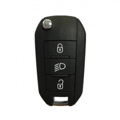 CN009050 Genuine 3 Button Remote Key Fob For Peugeot 3008,Expert 2017-2019 HUF8435 HITAG AES CHIP（without logo）