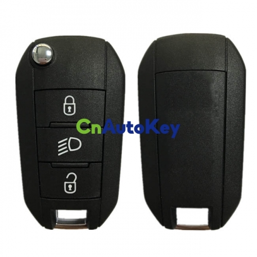 CN009050 Genuine 3 Button Remote Key Fob For Peugeot 3008,Expert 2017-2019 HUF8435 HITAG AES CHIP（without logo）