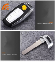 CS008041 Car Modified Remote Key Shell Upgrade Keyless Key Case for Audi A3 A4 A6 A8 TT Q2 Q3 Q5 Q7 S3 S5 R3 A7 RS3 RS5 Remote Key Cover