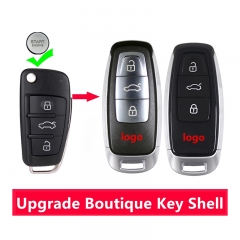 CS008041 Car Modified Remote Key Shell Upgrade Keyless Key Case for Audi A3 A4 A...