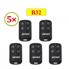 CNKY018 5PCS/LOT KEYDIY B32 4 Buttons General Garage Door Remote for KD900 URG200 KD-X2/KD MINI KD Remote Generater B32
