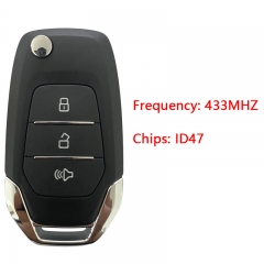 CN032004 Car Remote Key 433Mhz with ID47 Chip for SAIC MAXUS Pick up T60 LDV V80...