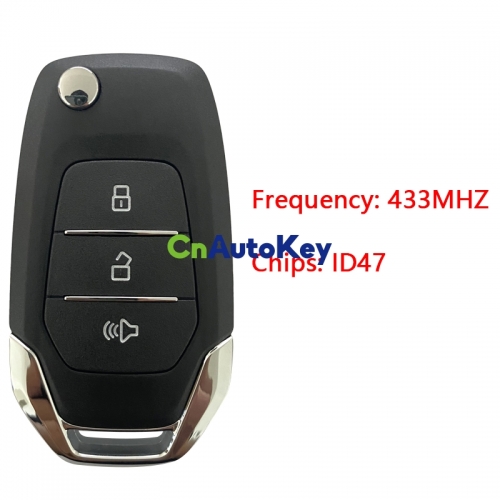 CN032004 Car Remote Key 433Mhz with ID47 Chip for SAIC MAXUS Pick up T60 LDV V80 G10 FOB