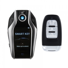 CNP161 EASYGUARD Plug &Play CAN BUS fit for A1 13-18 Q3,TT 08-17 KEY START PKE car alarm system smart key remote start push button stop