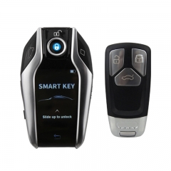 CNP161 EASYGUARD Plug &Play CAN BUS fit for A1 13-18 Q3,TT 08-17 KEY START PKE car alarm system smart key remote start push button stop
