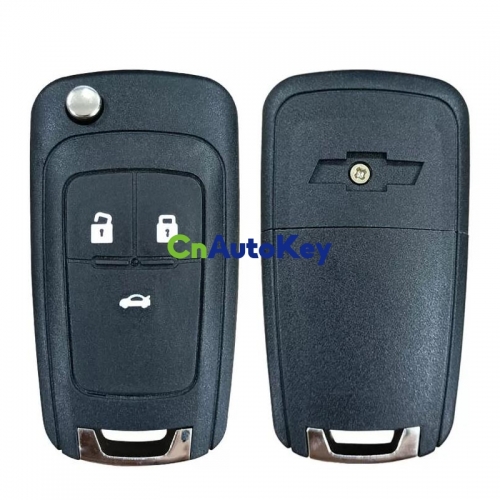 CN014094 Chevrolet Cruze 3 button remote Flip key 433MHZ ID46 Keyless go