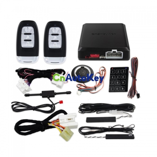 CNP161 EASYGUARD Plug &Play CAN BUS fit for A1 13-18 Q3,TT 08-17 KEY START PKE car alarm system smart key remote start push button stop