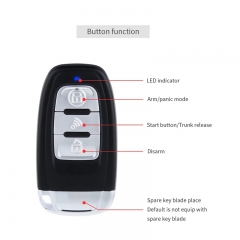 CNP161 EASYGUARD Plug &Play CAN BUS fit for A1 13-18 Q3,TT 08-17 KEY START PKE car alarm system smart key remote start push button stop