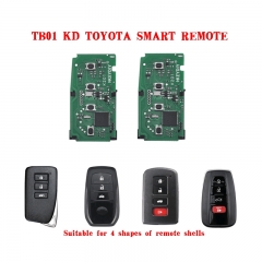 CNKY019  TBO1 KD TOYOTA SMART REMOTE Suitable for 4 shapes of remote shells 