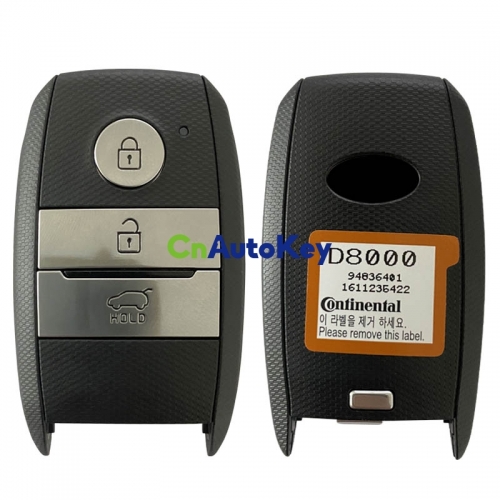 CN051159  Genuine Smart Remote Car Key Fob 433MHz ID47 for Kia KX3 2015 2017 P/N: 95440 D8000