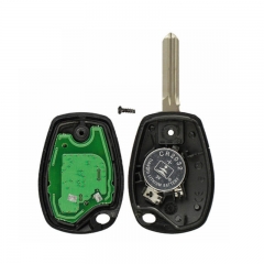 CN010070 Remote Key Fob 3 Button 433MHz PCF7961M HITAG AES Chip for Renault HU136TE Blade