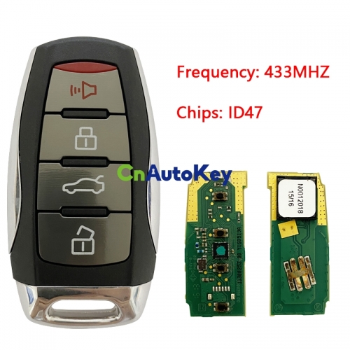 CN075002 For Great Wall GWM New Haval H6 H2S Smart Remote Key 433Mhz 47 CHIP