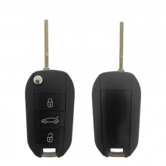 CN009051 3 Buttons Smart Remote Key For Peugeot 433 MHz Transponder HITAG AES（without logo）