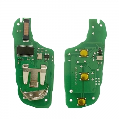 CN009051 3 Buttons Smart Remote Key For Peugeot 433 MHz Transponder HITAG AES（without logo）