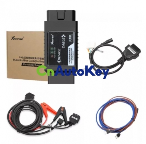 CNP124 Xhorse Toyota 8A Non-Smart Key All Keys Lost Adapter via OBD No Remove Immo Box