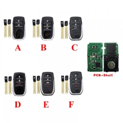 TB-01 TB01 KD Smart Key Universal Remote Control with 8A Transponder and Shell f...