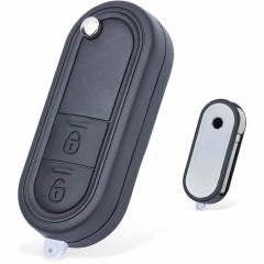 CN097011  433MHz ID46 chip 2 Button Replacement Flip Folding Remote Key Fob for for MG MG3