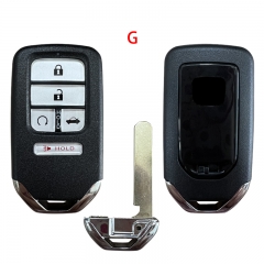 CN003136 for Honda Pilot CR-V Civic City Jazz Grace Fit Smart Remote Control Car Key With 2/ 3/ 4/ 5 Buttons 433MHz FCC ID: KR5V2X