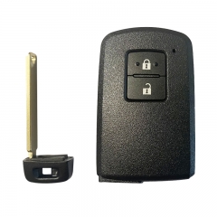 CN007158 For Toyota Yaris, Auris Smart Key, 2Buttons, BA7EQ P1 88 DST-AES Chip, 433MHz 89904-0D130 Keyless Go