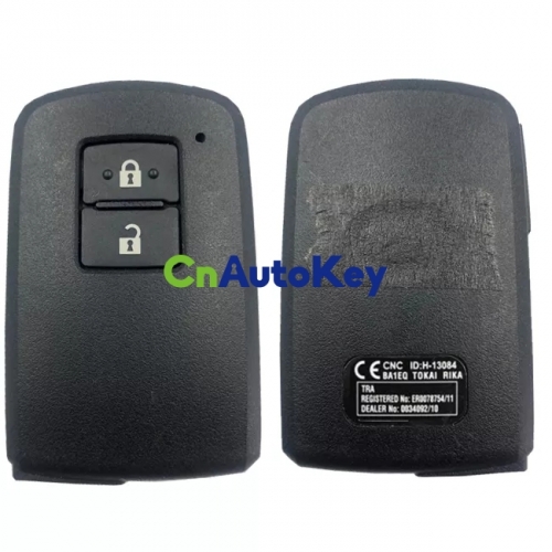 CN007289 2110E 2 Button 314MHZ Car Smart Card Remote Key For Toyota harrier 2015
