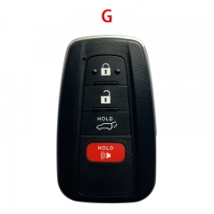 CS007132 Aftermarket 2/3/4 Button Smart Key Shell For Toyota Corolla Remote Cover Fcc Hyq14fbn 8990H-12010