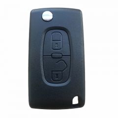 CS009048 FOR PEUGEOT 4007 ET 4008 For Citroen C-Crosser C4 Aircross 2 Button Fob Remote Key case flip remote key shell fob MIT-11R blade