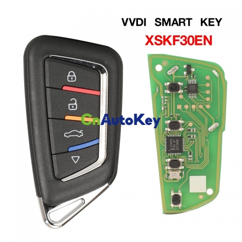 4BTN Xhorse Universal Smart Key XSKF30EN Remote Car Key For VVDI2/VVDI KEY TOOL MAX VVDI MINI KEY Program XS Series