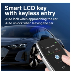 CN120 English/Korean CF799/CF799FM Smart LCD Key Universal For Benz/BMW/Kia/Toyota Keyless Entry With OBD GPS Locator Track Your Car