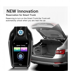 CN119  Universal CF618 Modified Smart Remote Key LCD Screen Apple Fine My GPS For BMW/Ford/Toyota/Audi fit Benz English/Korea Keyless
