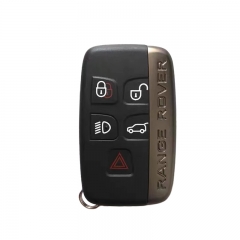 CS004011 RIN Sostituzione Chiave Shell + Chiave Di Emergenza fit Smart Key Fob caso 5 Pulsante Per Land Rover Range Rover Evoque sport LR4 JLR xfJF