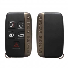 CS004011 RIN Sostituzione Chiave Shell + Chiave Di Emergenza fit Smart Key Fob caso 5 Pulsante Per Land Rover Range Rover Evoque sport LR4 JLR xfJF