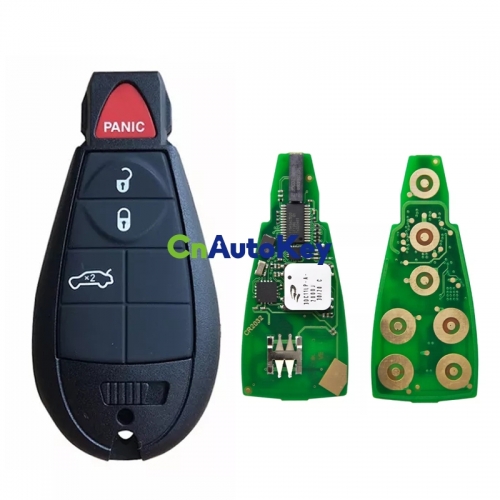 CN015093 2008-2014 Dodge Challenger Charger 4-Button Keyless Go Fobik PN 56046695 AE IYZ-C01C