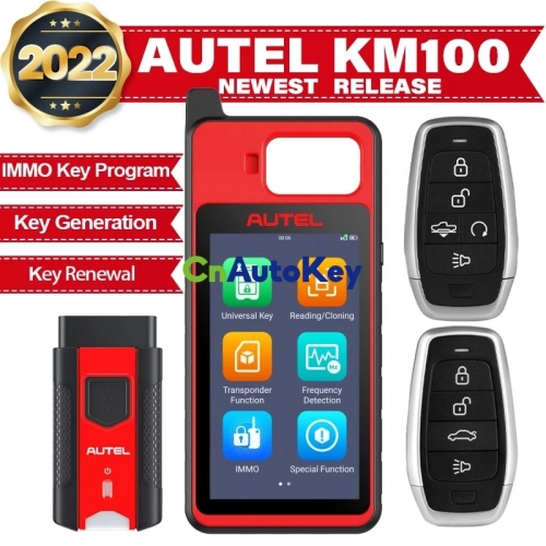 CNP172  Autel MaxiIM KM100 Universal Smart Key Generator Remote Key Fob Programmer Immobilizer Tool Free Lifetime Update PK IM508/IM608