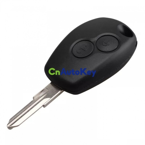 CN010042 2 Buttons 433MHz Uncut Remote Key Keyless Entry for Renault Kangoo PCF7946 Xase Blade VAC102