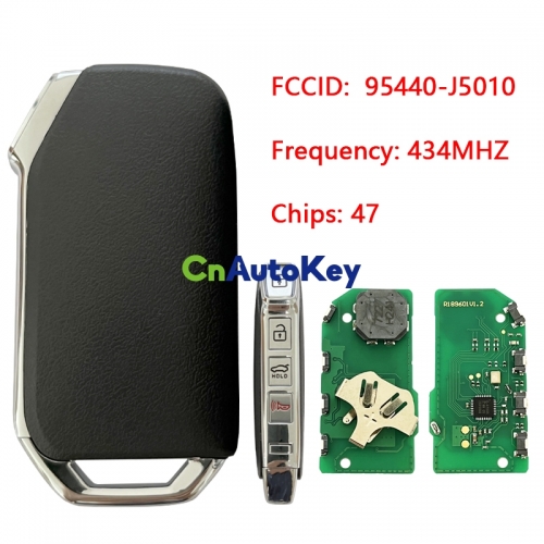 CN051112 For KIA Stinger 2019-2020 Genuine Smart Remote Key 4 Buttons 433MHz 95440-J5010