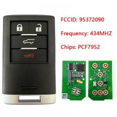 CN014063 for chevrolet captiva 2014 2015 2016 smart remote control key 434mhz PC...