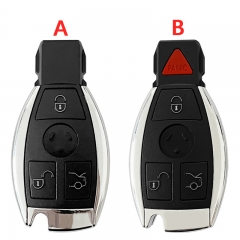 CS002058  3/3+1 Button BGA Remote Key Shell Fob for Mercedes Benz A C E S Class ...