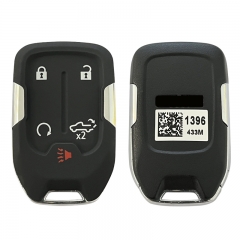 CN019017 2019-2020 GMC Sierra 5-Button Smart Key Fob Remote (FCC: HYQ1EA, P/N: 13529632) 433MHZ