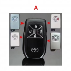 CS007134  4/5 Button Modified Shell For Toyota