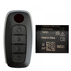 CN027101 Original 2023 N-issan Smart Key Remote 4 Buttons 434MHz Fcc ID KR5TXPZ1 S180146108 HITAG AES CHIP