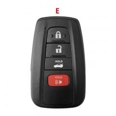 CN007269 For Toyota Corolla 2019+ Smart Key, 2/3/4Buttons, B2U2K2R HITAG AES NCF29A1M, 433MHz 8990H-02050